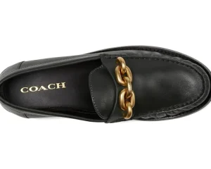 COACH Loafers<Jess Leather Loafer Amazon Green