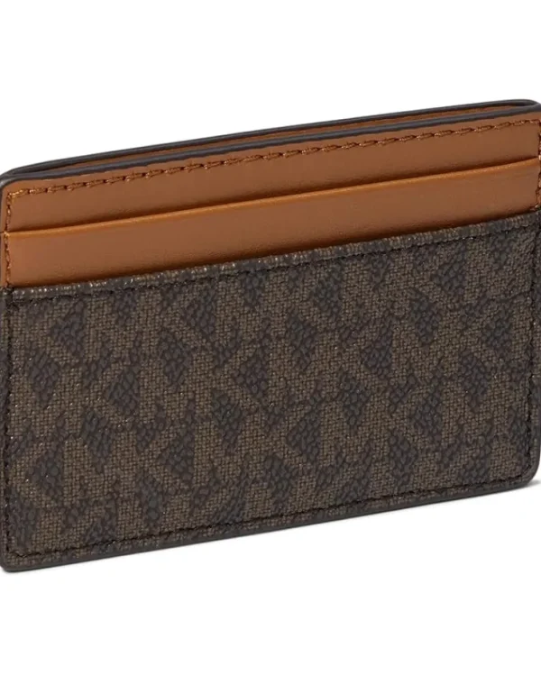 MICHAEL Michael Kors Wallets<Jet Set Card Holder Brown