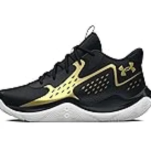 Under Armour Kids Sneakers | Sneakers<JET '23 Basketball Shoe (Big Kid) Black/Black/Metallic Gold