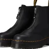 Dr. Martens Boots & Booties | Adaptive<Jetta Sendal Leather Boot Black Sendal