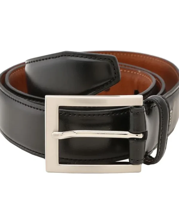 Johnston & Murphy Belts<Dress Belt Black