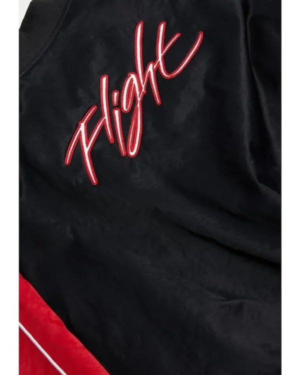 Nike Kids Coats & Jackets<Jordan Flight Renegade Jacket (Little Kids/Big Kids) Black/Gym Red/White