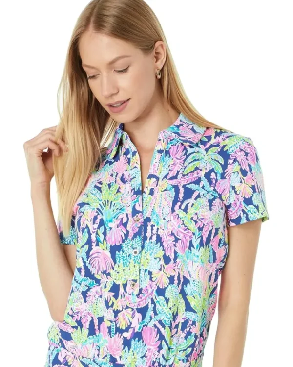 Lilly Pulitzer Jumpsuits & Rompers<Jorgie Romper Oyster Bay Navy Seen and Herd