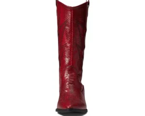 Dirty Laundry Cowboy Boots<Josea Red Snake