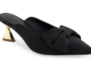 Aerosoles Mules<Juju Black Fabric