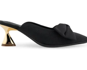 Aerosoles Mules<Juju Black Fabric