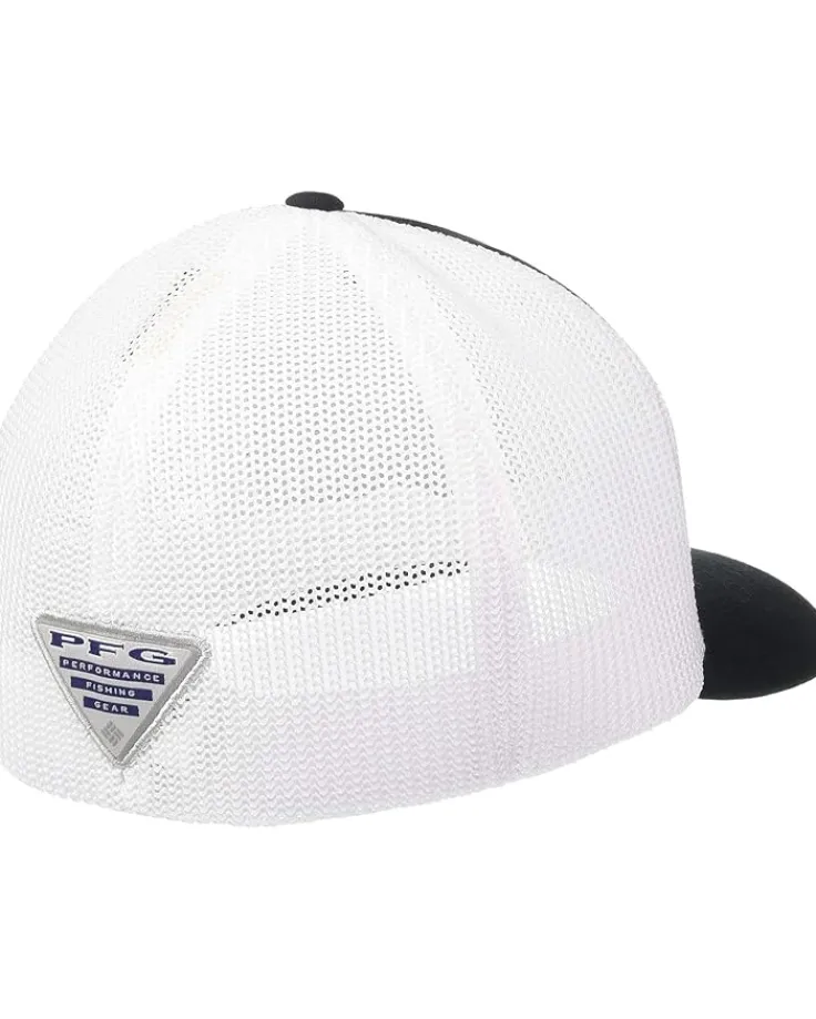 junior_mesh_ballcap_youth_2.webp Columbia Kids Hats<Junior Mesh™ Ballcap (Youth) Black/PFG Hook Patch