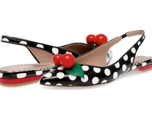 Blue by Betsey Johnson Mules<Junniper Black/White Multi
