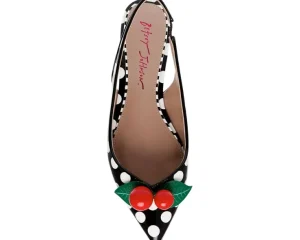 Blue by Betsey Johnson Mules<Junniper Black/White Multi