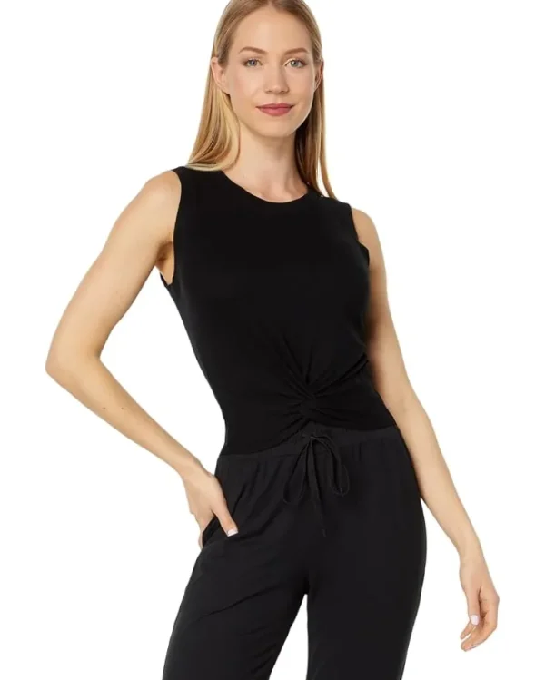 LAmade Shirts & Tops<Kai Crop Tank Top Black 1