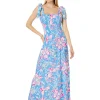Lilly Pulitzer Dresses<Kailua Smocked Maxi Dress Multi Bahamian Rhapsody