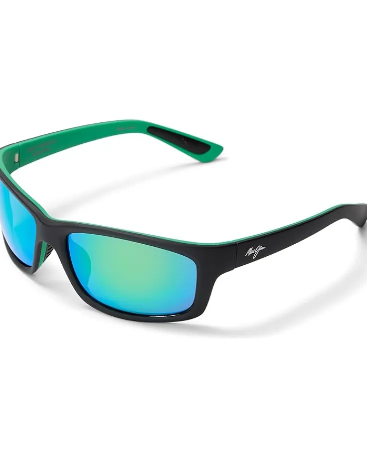 kanaio_coast_0.webp Maui Jim Sunglasses & Eyewear | Sunglasses<Kanaio Coast Matte Black/Green