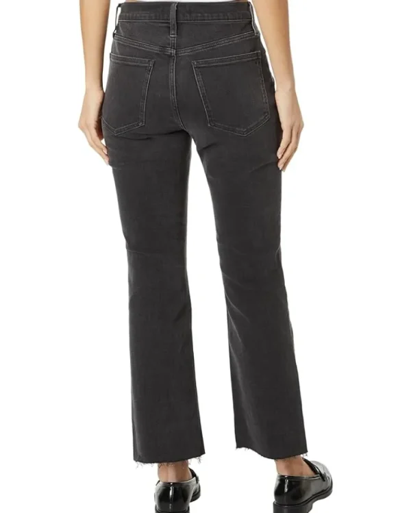 Madewell Jeans & Denim<Kick Out Crop Jeans in : Raw Hem Edition Washed Black