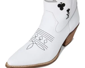 Dingo Cowboy Boots<King Of Clubs White