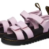 Dr. Martens Kid's Collection Sandals<Klaire (Big Kid) Pale Pink Athena