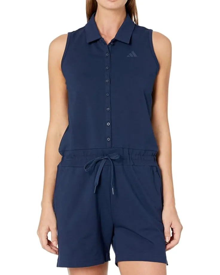 knit_romper_0.webp adidas Golf Jumpsuits & Rompers<Knit Romper Collegiate Navy