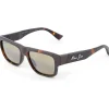 Maui Jim Sunglasses & Eyewear | Sunglasses<Kokua Matte Black W/Gradient Effect/Mauigreen Polarized