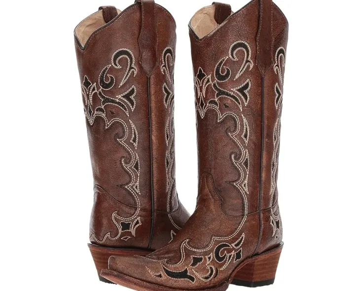 l_0-22.webp Corral Boots Cowboy Boots | Boots & Booties<L5247 Black/Brown