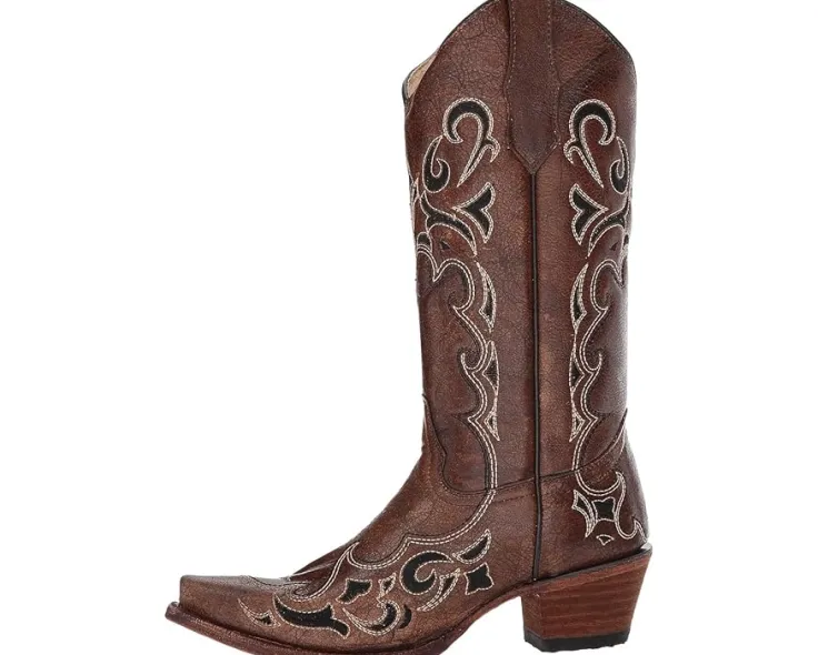 l_3-16.webp Corral Boots Cowboy Boots | Boots & Booties<L5247 Black/Brown