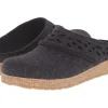 Haflinger Mules | Slippers<Lacey Charcoal