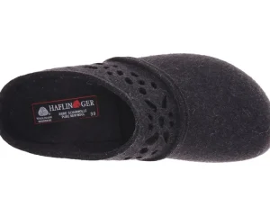 Haflinger Mules | Slippers<Lacey Charcoal