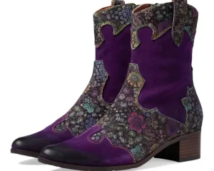 L'Artiste by Spring Step Boots & Booties<Lady Luck Purple Multi Suede