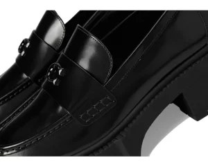 COACH Loafers<Leah Platform Loafer Black