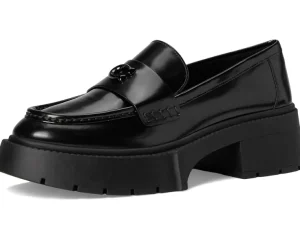 COACH Loafers<Leah Platform Loafer Black