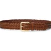 Lauren Ralph Lauren Belts<Leather Braided Belt Black