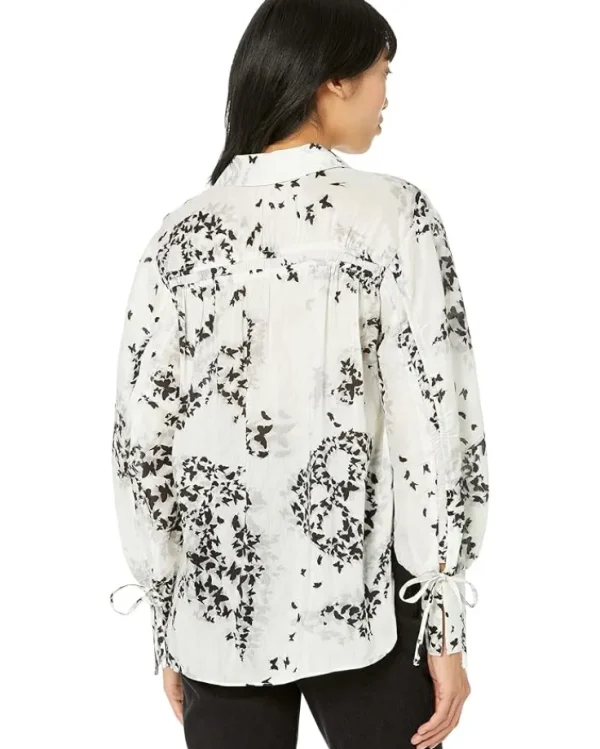 AllSaints Shirts & Tops<Leyla Orsino Shirt Ecru White