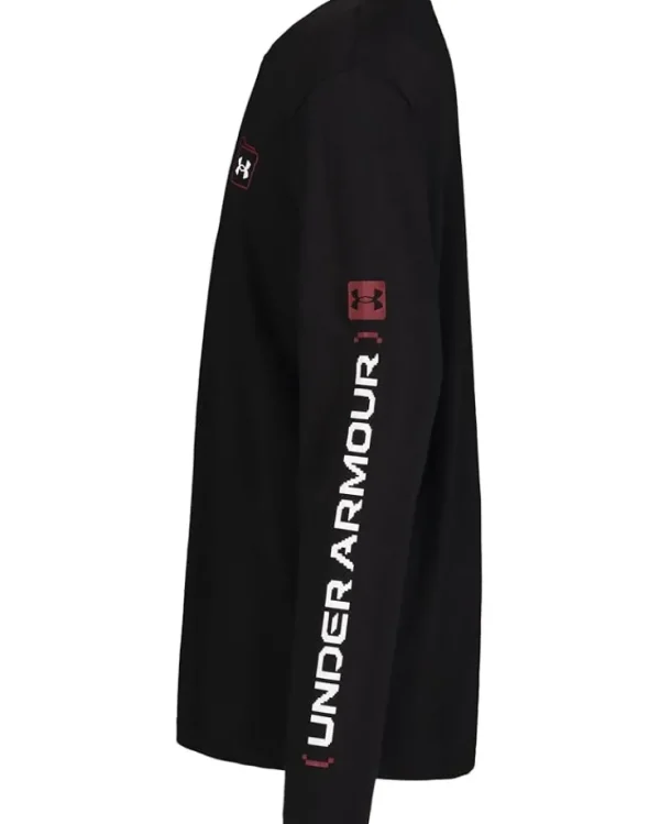 Under Armour Kids Shirts & Tops<Linux Multi Long Sleeve Tee (Big Kids) Black