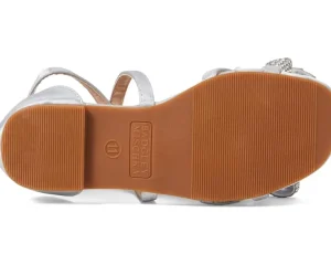 Badgley Mischka Kids Sandals<Lizzy Sandal (Little Kid/Big Kids) Silver