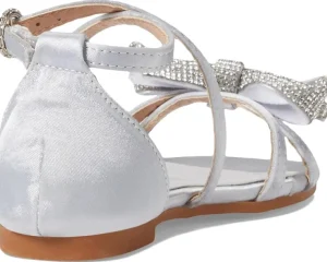 Badgley Mischka Kids Sandals<Lizzy Sandal (Little Kid/Big Kids) Silver