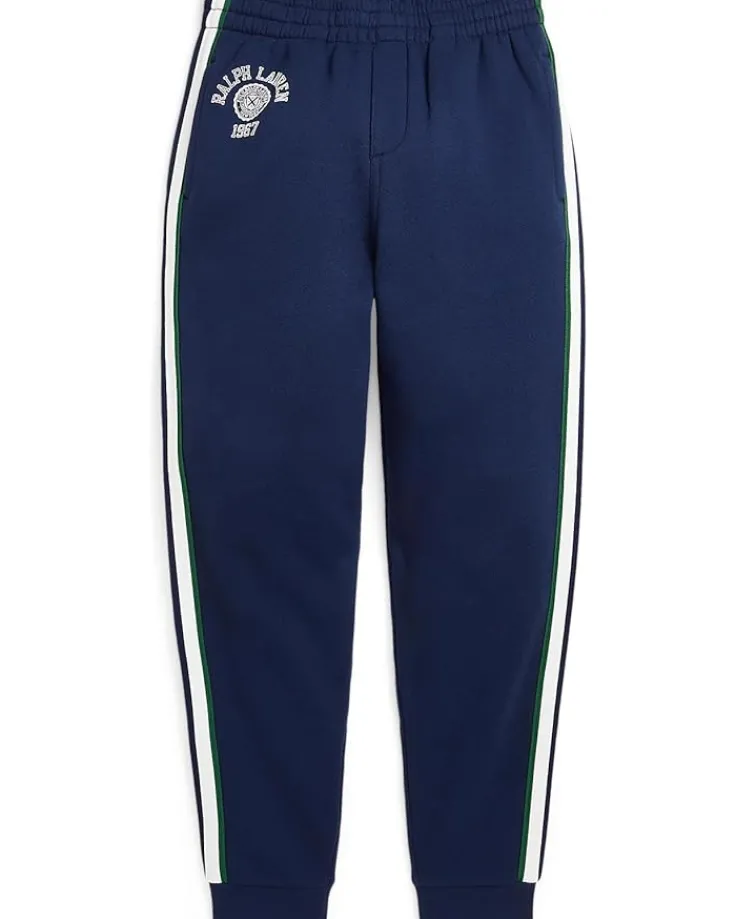 logo_fleece_jogger_pants_0.webp Polo Ralph Lauren Kids Pants<Logo Fleece Jogger Pants Newport Navy