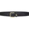 Lauren Ralph Lauren Belts<Logo Keeper Belt Black