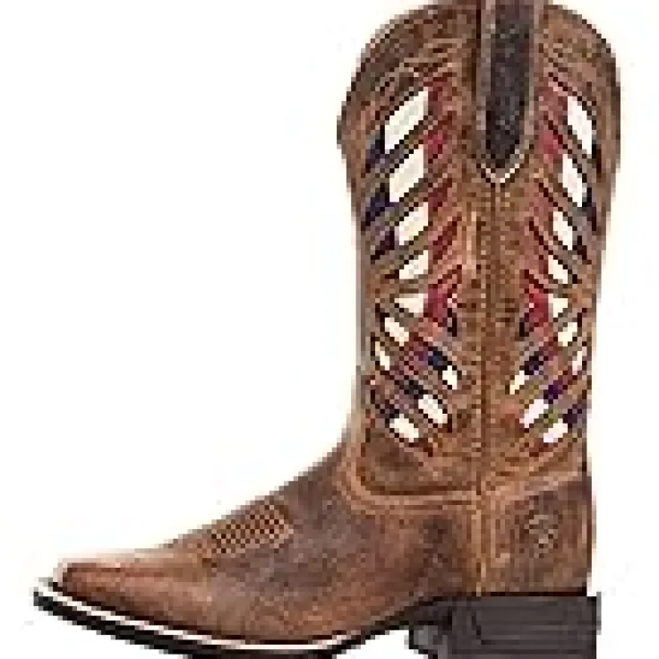 longview_western_boot_0.webp Ariat Cowboy Boots<Longview Western Boot Burlap