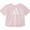 adidas Kids Shirts & Tops<Loose Box Tee S24(Big Kid) Med Pink