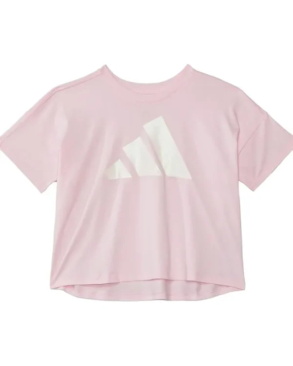 adidas Kids Shirts & Tops<Loose Box Tee S24(Big Kid) Med Pink