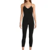Norma Kamali Jumpsuits & Rompers<Low Back Fara Slip Catsuit Black