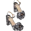 Kate Spade New York Heels<Lucie Trop Foliage Platform Black