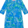 Lilly Pulitzer Kids Dresses<Mackenzie Dress (Toddler/Little Kids/Big Kids) Briny Blue A Bit Salty