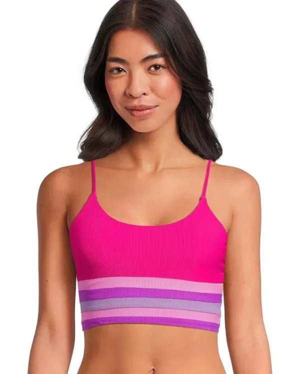 Beach Riot Swimwear & Cover Ups<Mae top Raspberry Color-Block