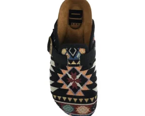 Dirty Laundry Slippers<Magnolias Black Multi