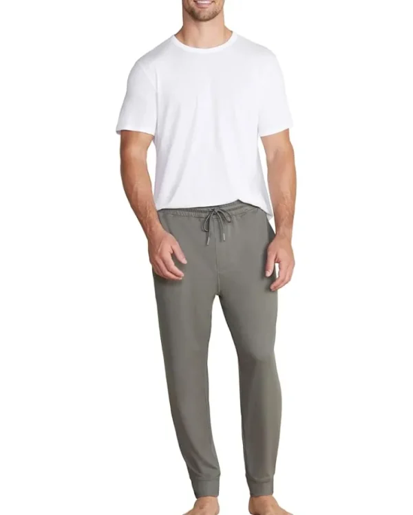 Barefoot Dreams Sleepwear<Malibu Collection® Butterchic Joggers Olive Branch