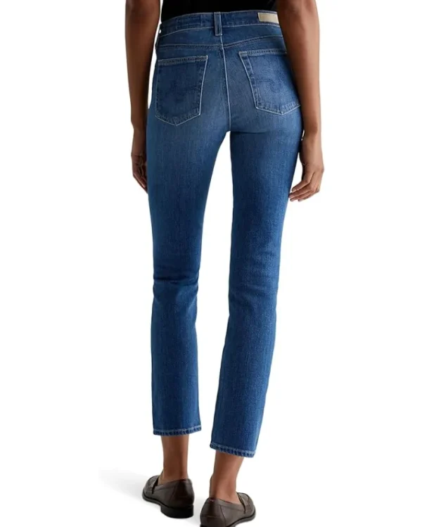 AG Jeans Jeans & Denim<Mari Mid Rise Slim Straight Jeans in Runway