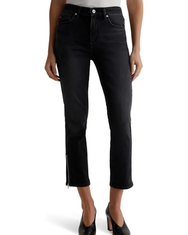 AG Jeans Jeans & Denim<Mari Mid-Rise Slim Straight Crop Jeans in Elixir