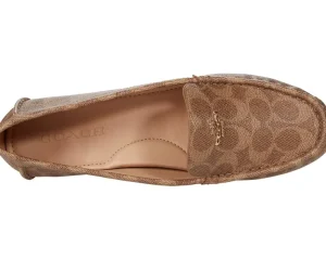 COACH Loafers<Marley Driver Tan PVC