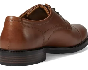 Johnston & Murphy Oxfords<Mason Cap Toe Black Full Grain