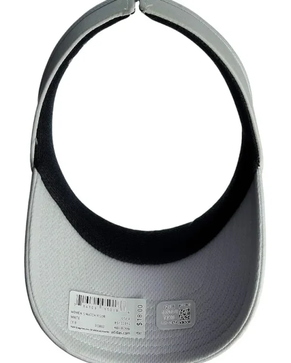 adidas Hats<Match Visor Black/White