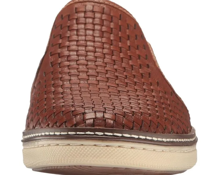 mcguffey_woven_casual_sli_6.webp Johnston & Murphy Wide | Adaptive<McGuffey Woven Casual Slip-On Sneaker Tan Full Grain